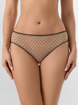 MARK FORMELLE Трусы 577197 412451 горошек на телесном
