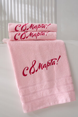 Натали Полотенце 577213 14418 розовый