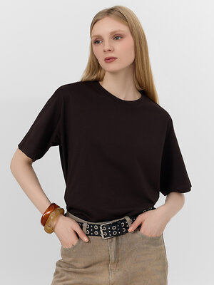 MARK FORMELLE Футболка 577239 112678 горький шоколад