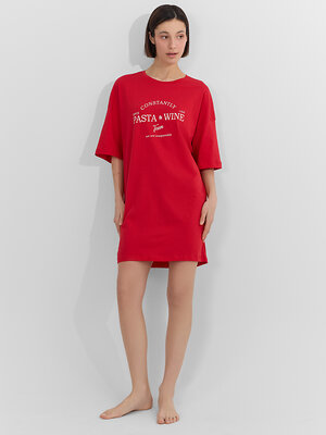 MARK FORMELLE Туника 577256 512079 красный +печать