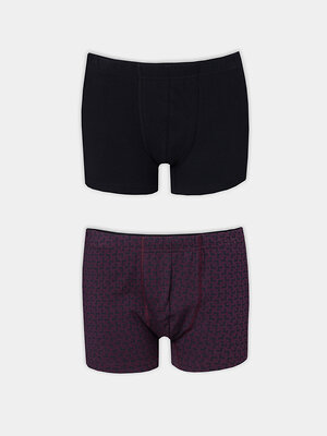 MARK FORMELLE Трусы 577268 411134-2 геометрия на т.пурпурном +черный