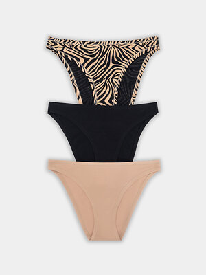 MARK FORMELLE Трусы 577286 412621-3 анималистичный принт на бежевом