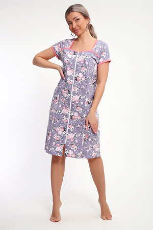 Натали Халат 577308 85037 серый