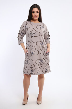 Натали Платье 577313 29022 шоколадный