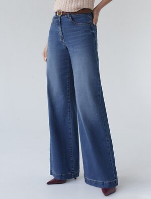 VILATTE Джинсы 577472 D54.306 синий