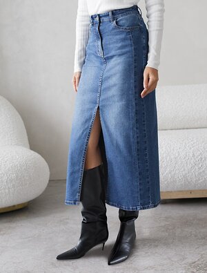 VILATTE Юбка 577488 D56.125 синий