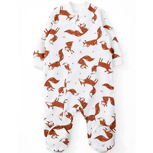 YOULALA Комбинезон 577509 1260310803 белый, коричневый