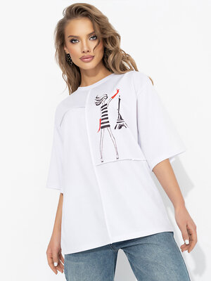 CHARUTTI Футболка 577537 12492 Белый