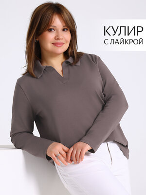 Апрель Поло 577577 1ЖДПД4909804 светло-коричневый