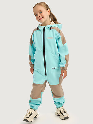 NIKASTYLE Комбинезон 578065 8л15026 небесный/кофе