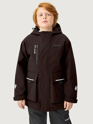 NIKASTYLE Парка 578083 п4м4326 эспрессо