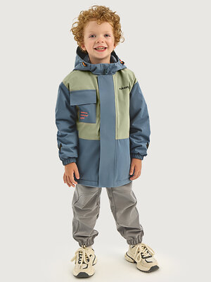 NIKASTYLE Куртка 578095 4м5126 деним/фисташка