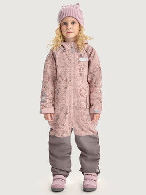 NIKASTYLE Комбинезон 578111 8м8626 пудра/кофе