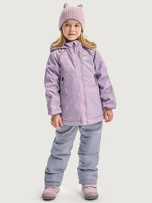 NIKASTYLE Костюм 578167 7м1026 пудра/светло-серый