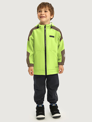 NIKASTYLE Ветровка 578224 4л15326 лайм/кофе