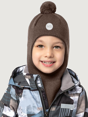 NIKASTYLE Балаклава 578346 10м20326 кофе