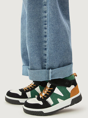 NIKASTYLE Ботинки 578404 16м15325 белый/изумруд