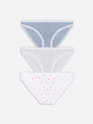 MARK FORMELLE Трусы 578481 412682-3 белые полоски на синем