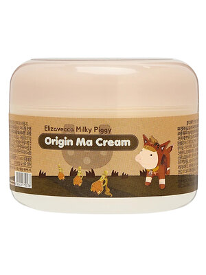 Elizavecca Крем для лица с лошадиным жиром / Milky Piggy Origin Ma Cream, 100 мл 578536 14885 