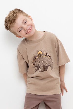 CROCKID Футболка 578716 КР 302193 бежевый