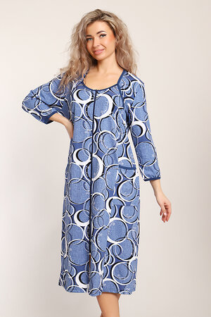 Натали Халат 578747 51162 синий