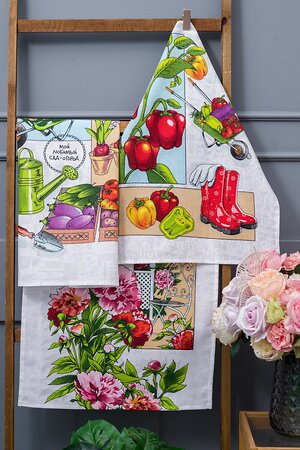 Натали Полотенце 578911 Набор полотенец Удачный сезон белый