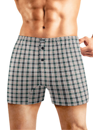 CLEVER Трусы 578974 MBX560411 белый/т.зелёный