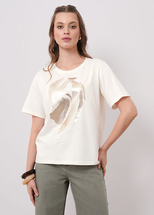 CLEVER Футболка 578986 266682кдт_п молочный