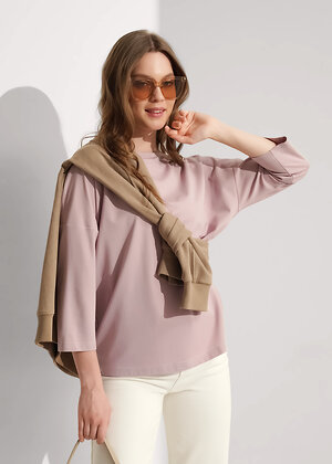 CLEVER Джемпер 579000 367062ии св.розовый