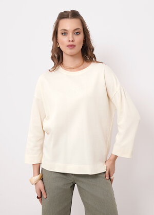 CLEVER Фуфайка 579002 266704кдт молочный