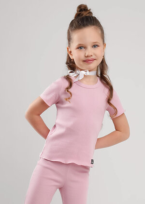 CLEVER Футболка 579081 867279шл розовый