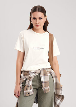 CLEVER Футболка 579111 267087/195кк_п молочный