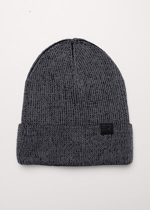CLEVER Шапка 579150 564630вн меланж серый/чёрный