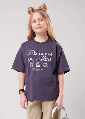 CLEVER Футболка 579176 866885кд_п т.серый