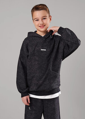 CLEVER Куртка 579194 867300/10ун_п т.серый/чёрный