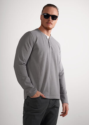 CLEVER Джемпер 579211 562656/04кжн серый/белый