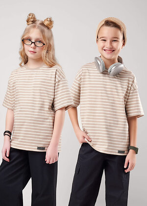 CLEVER Футболка 579280 867271кдн бежевый/молочный