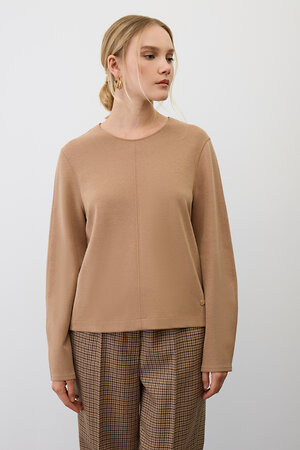 VERY NEAT Лонгслив 579488 ЕВТ 3355 коричневый