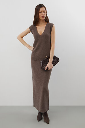 VERY NEAT Юбка 579606 ЕВ 745/ш коричневый