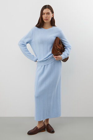 VERY NEAT Юбка 579639 ЕВ 751/ш голубой