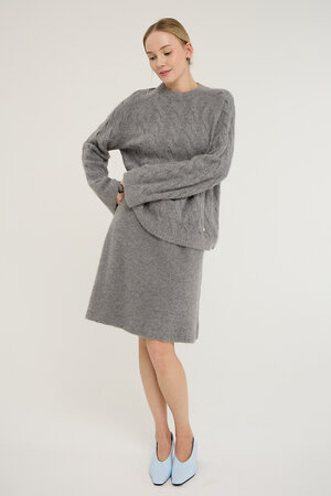 VERY NEAT Юбка 579649 ЕВ 746/ш темно-серый