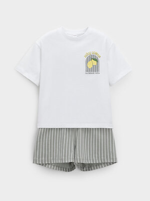 CROCKID Пижама 579654 МП 1658 белый