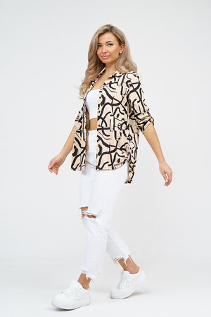 Натали Рубашка 579686 36873 светло-бежевый