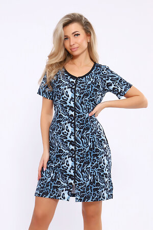 Натали Халат 579712 36865 синий