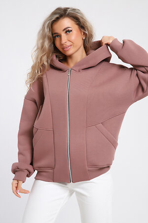 Натали Толстовка 579722 21050 коричневый