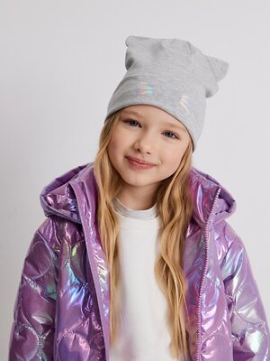 Acoola Шапка 579866 20226400119 серый меланж