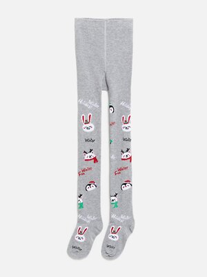 Acoola Колготки 579894 20224460091 серый меланж