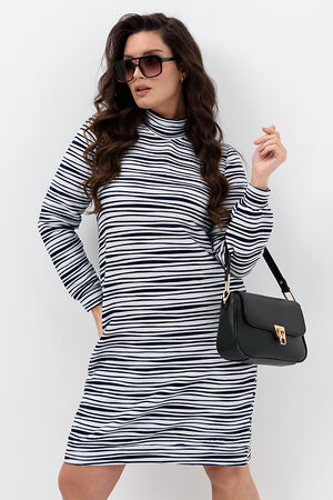 Натали Платье 579928 52388 бело-синий