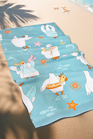Натали Полотенце 580020 Полотенце пляжное Морячок голубой