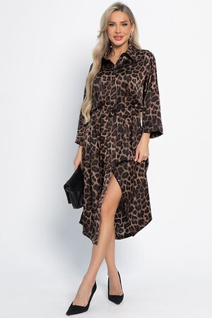 LT Collection Платье 580079 П15092-7М коричневый